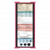 WhiteCoat Clipboard® Trifold - Pink Critical Care Edition